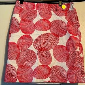 Ann taylor printed skirt